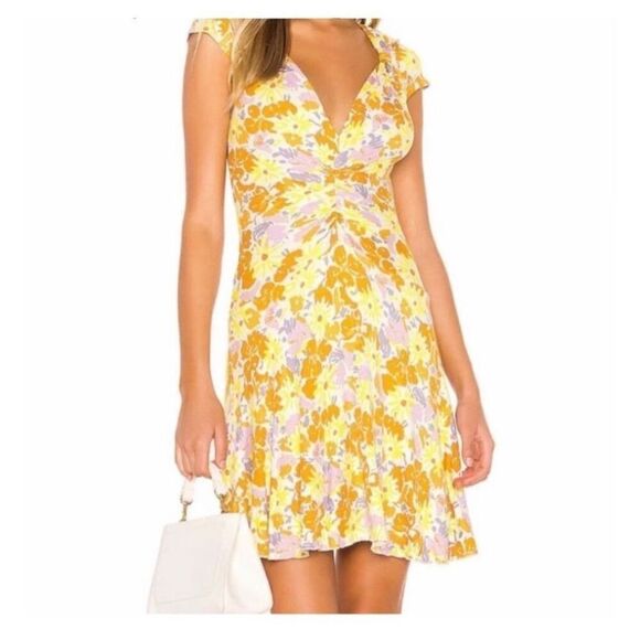 Free People Ribbed Mini Dress Size Small - Picture 6 of 6